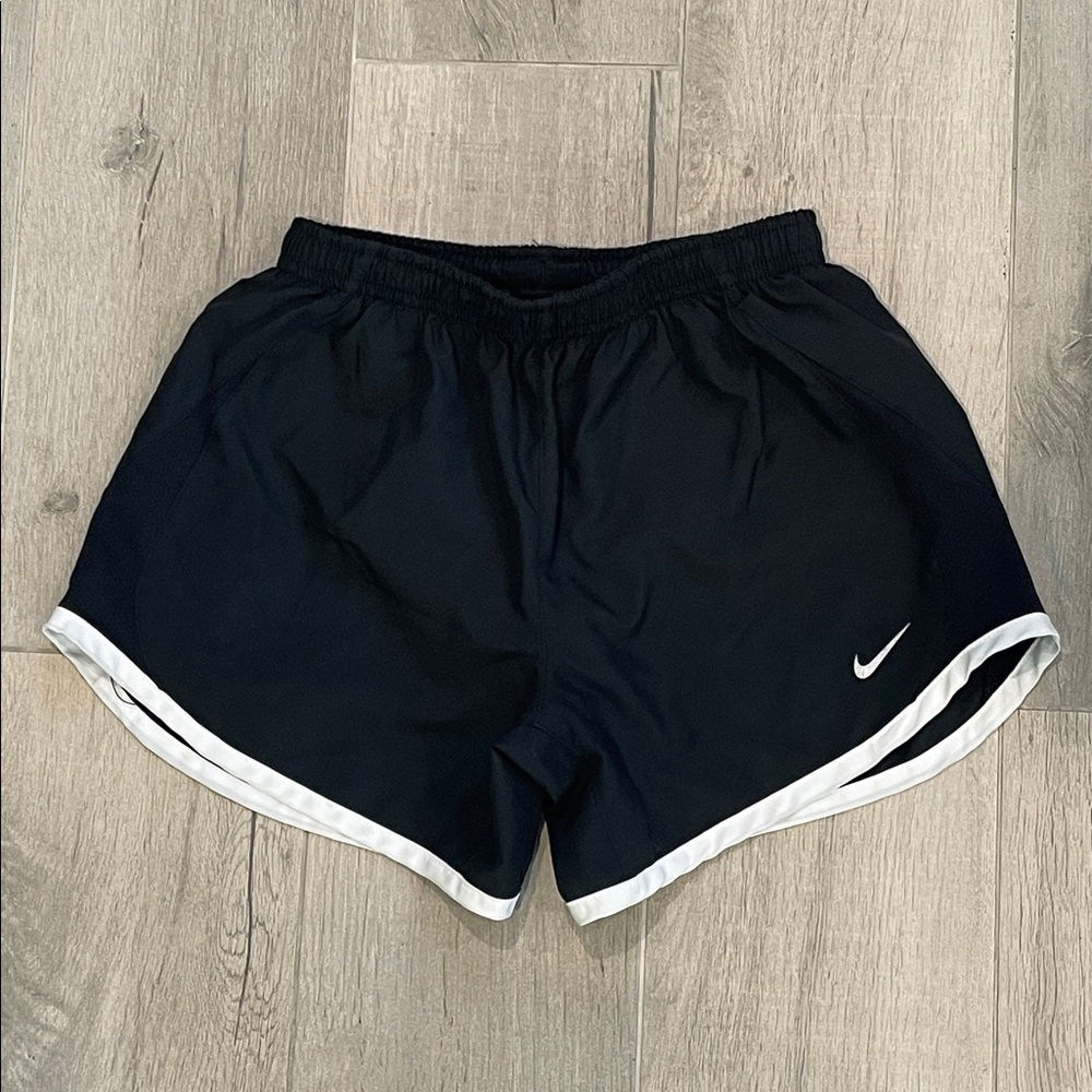 Nike Black and White Running Shorts
